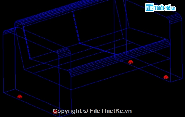 file nội thất,3d armchair,File cad